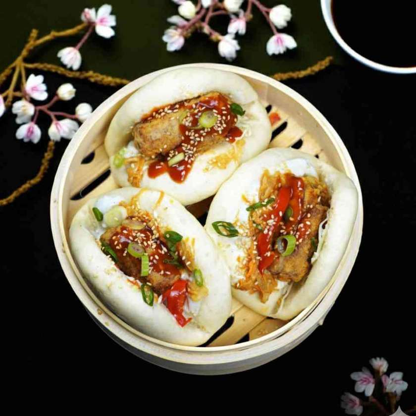 Wasabi Tofu Bao🌿