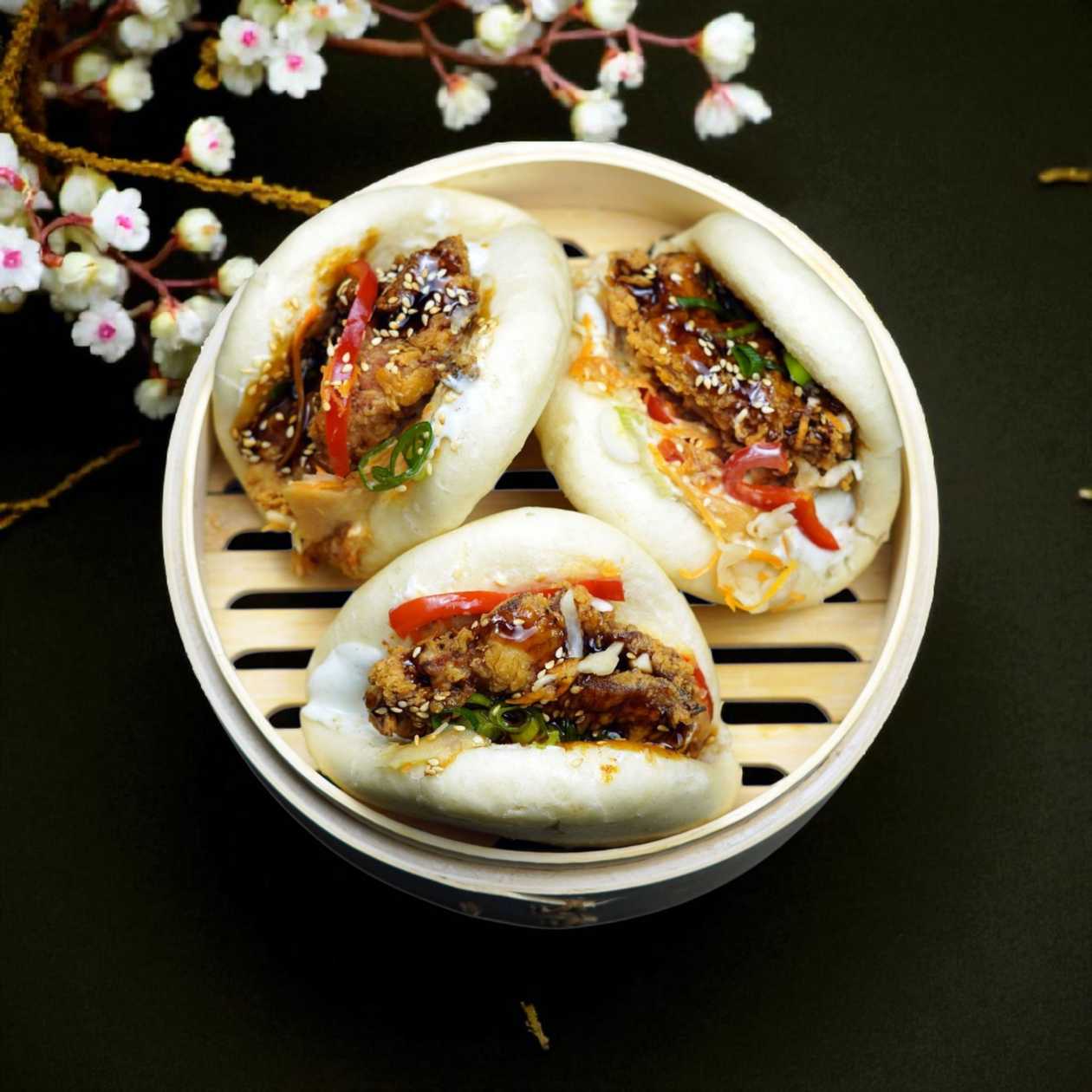TERIYAKI CHICKEN BAO