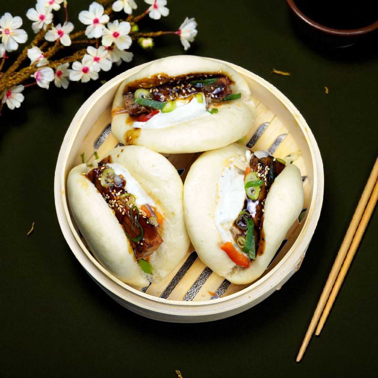 Vietnamese Banh Mi Bao
