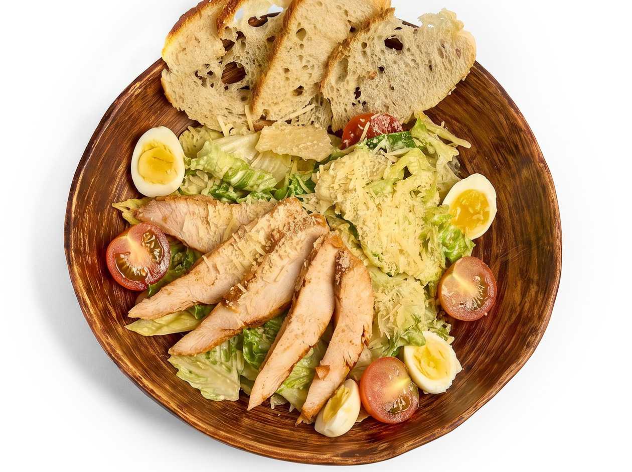 CHICKEN CAESAR SALAD (220g)