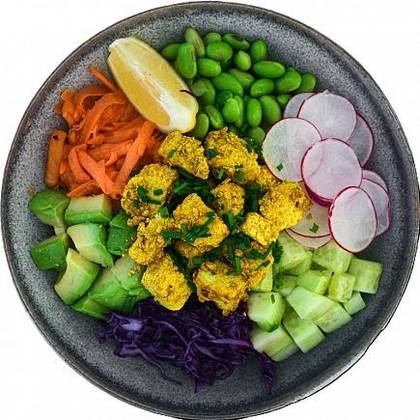 Veggie  Tahini Poké Bowl