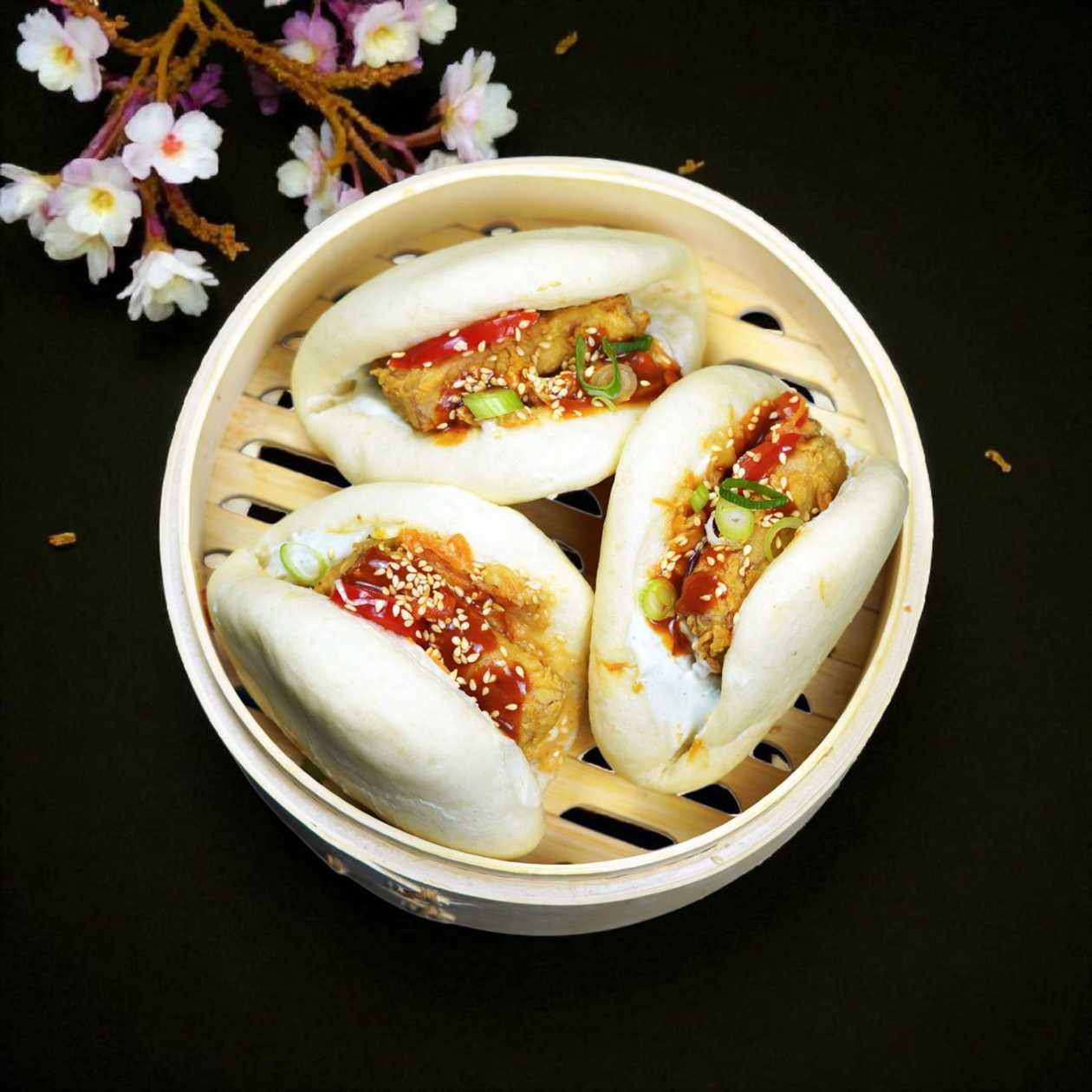Gochujang Tofu Bao (PICANT🌶️🌶️🔥)🌿