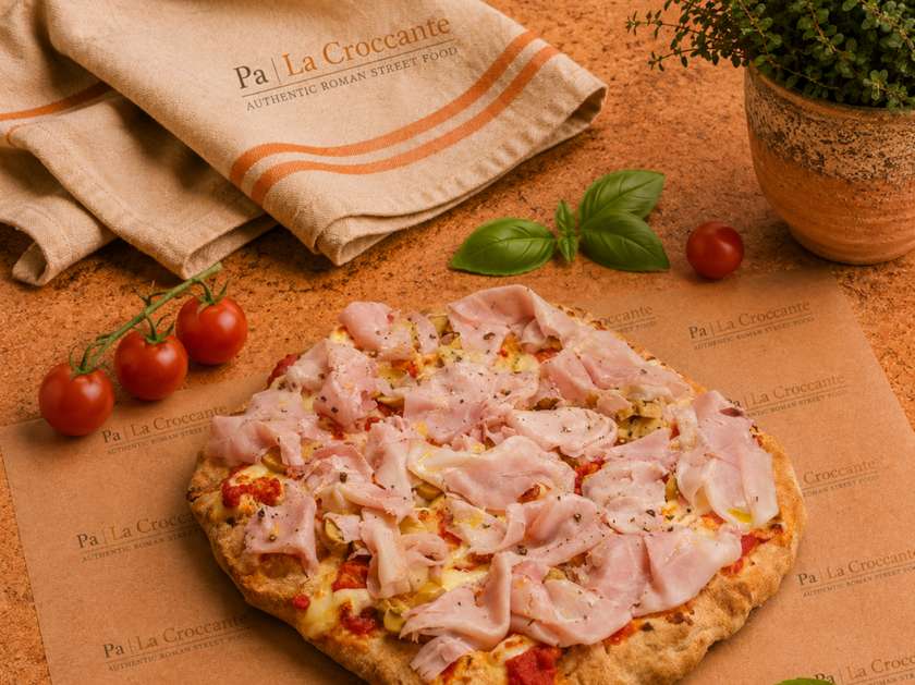 Prosciutto e Funghi Tonda (blat Scrocchiarella)