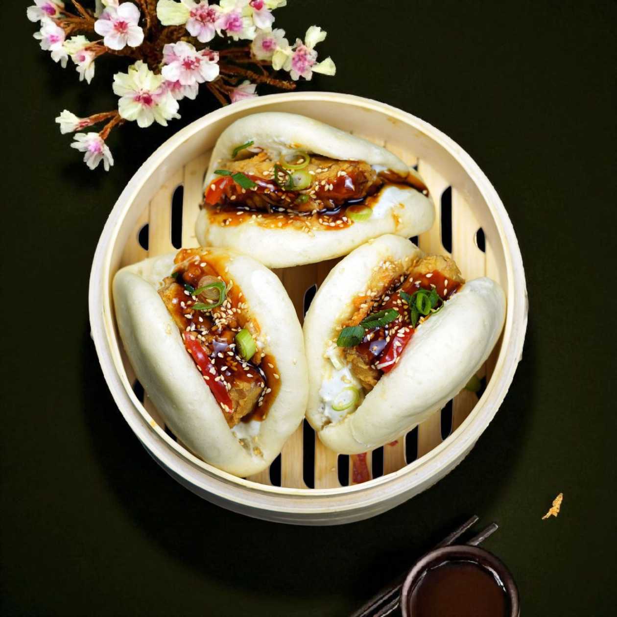 Teriyaki Tofu Bao🌿