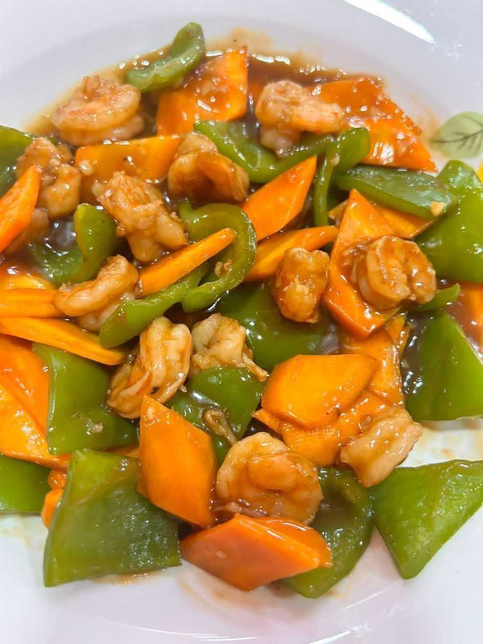 Sweet and Sour Prawns