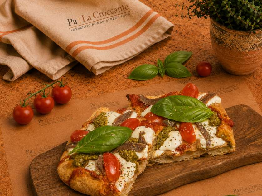 Buratta, Pesto & Ansoa (blat Scrocchiarella)