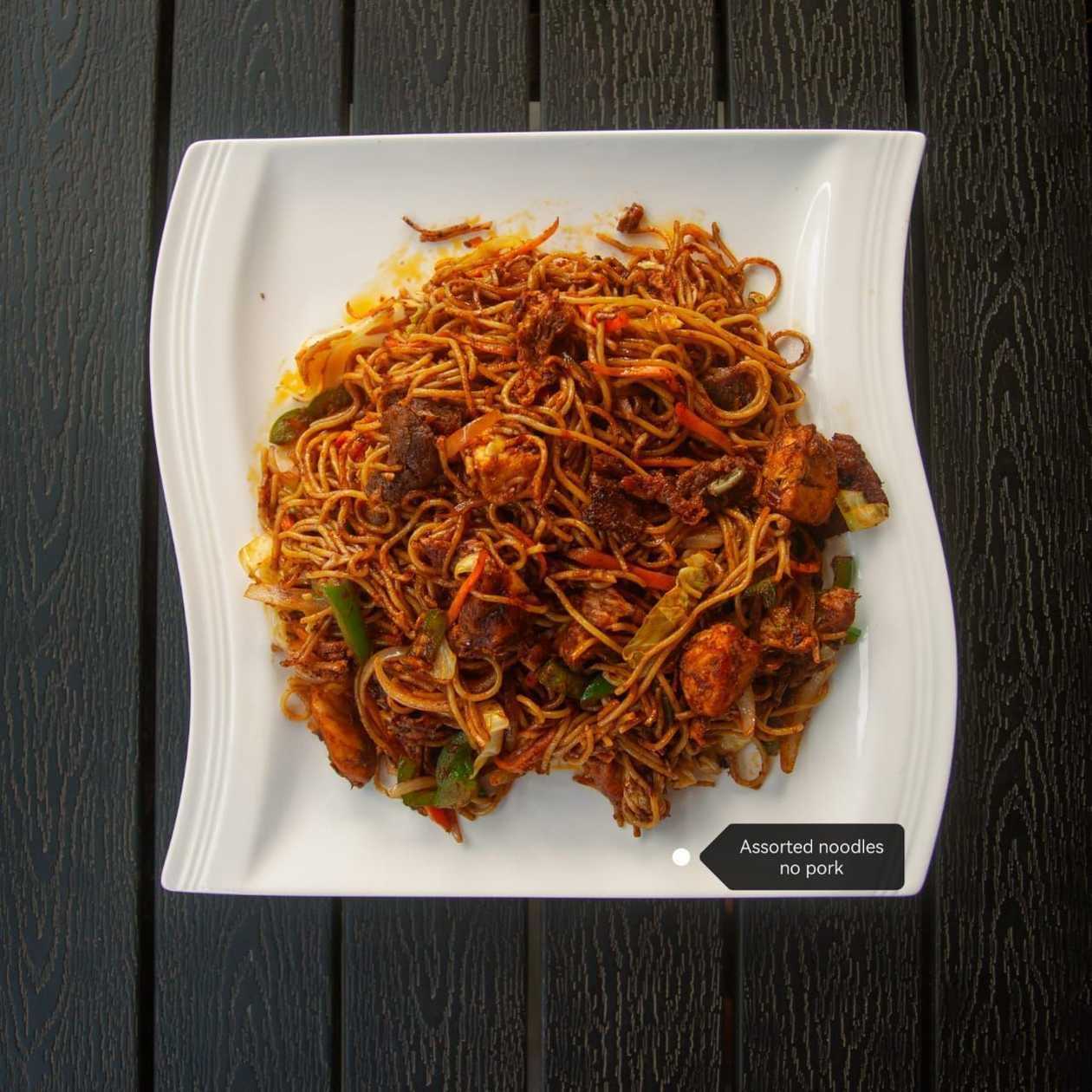 Assorted Noodles (NO PORK)