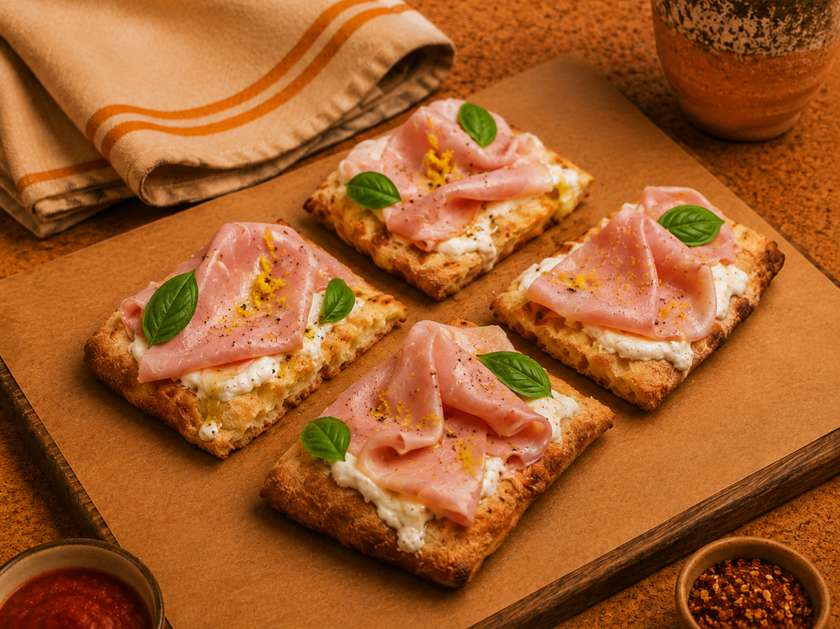 Burrata & Mortadella (blat Scrocchiarella) - 492g