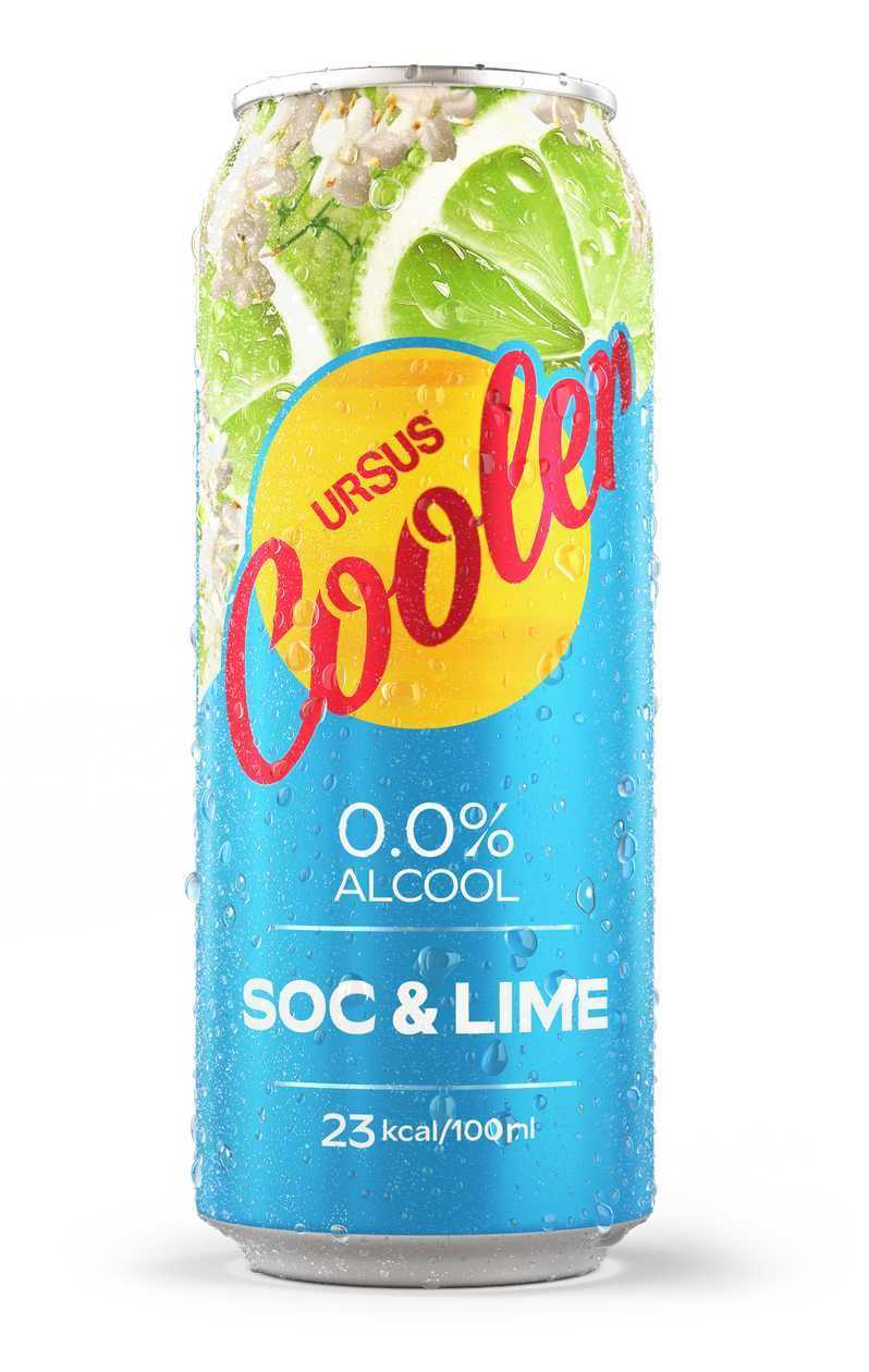 Cooler Soc și Lămâie 500 ml