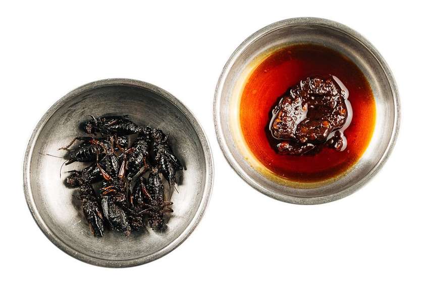 Fried Crickets