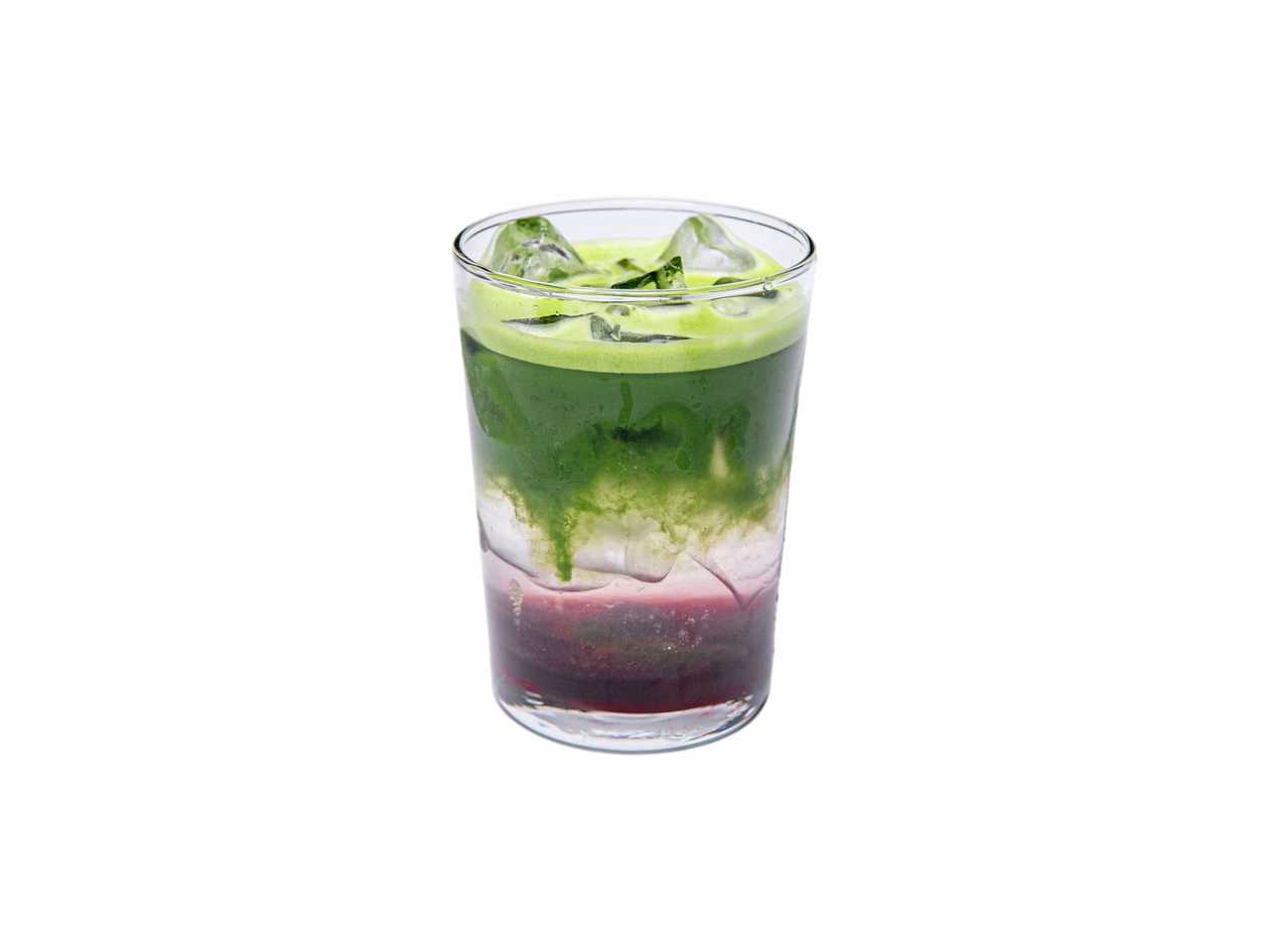 Matcha Tonic with Aloe