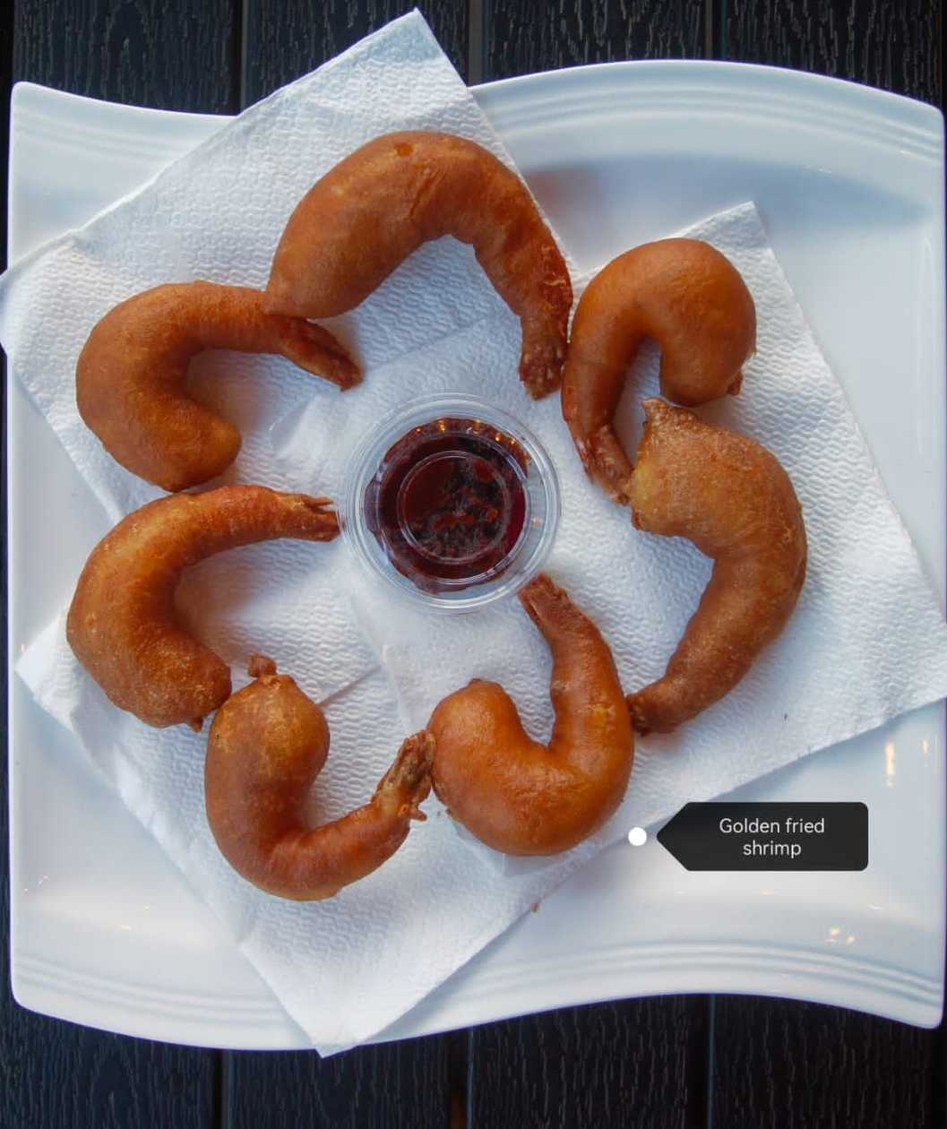 Golden Fried Shrimps