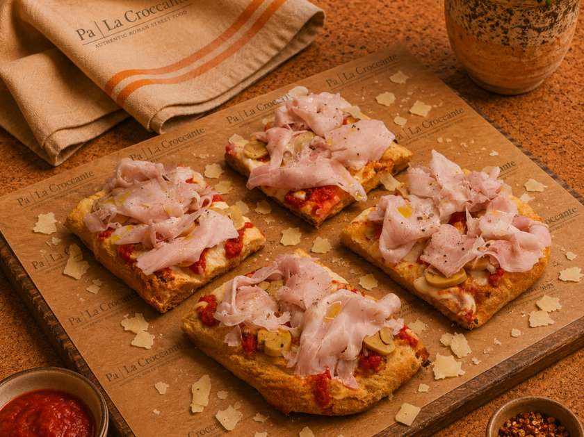 Prosciutto e Funghi (blat Scrocchiarella) - 598g