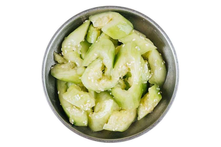 Smashed Cucumbers in Garlic Sauce L