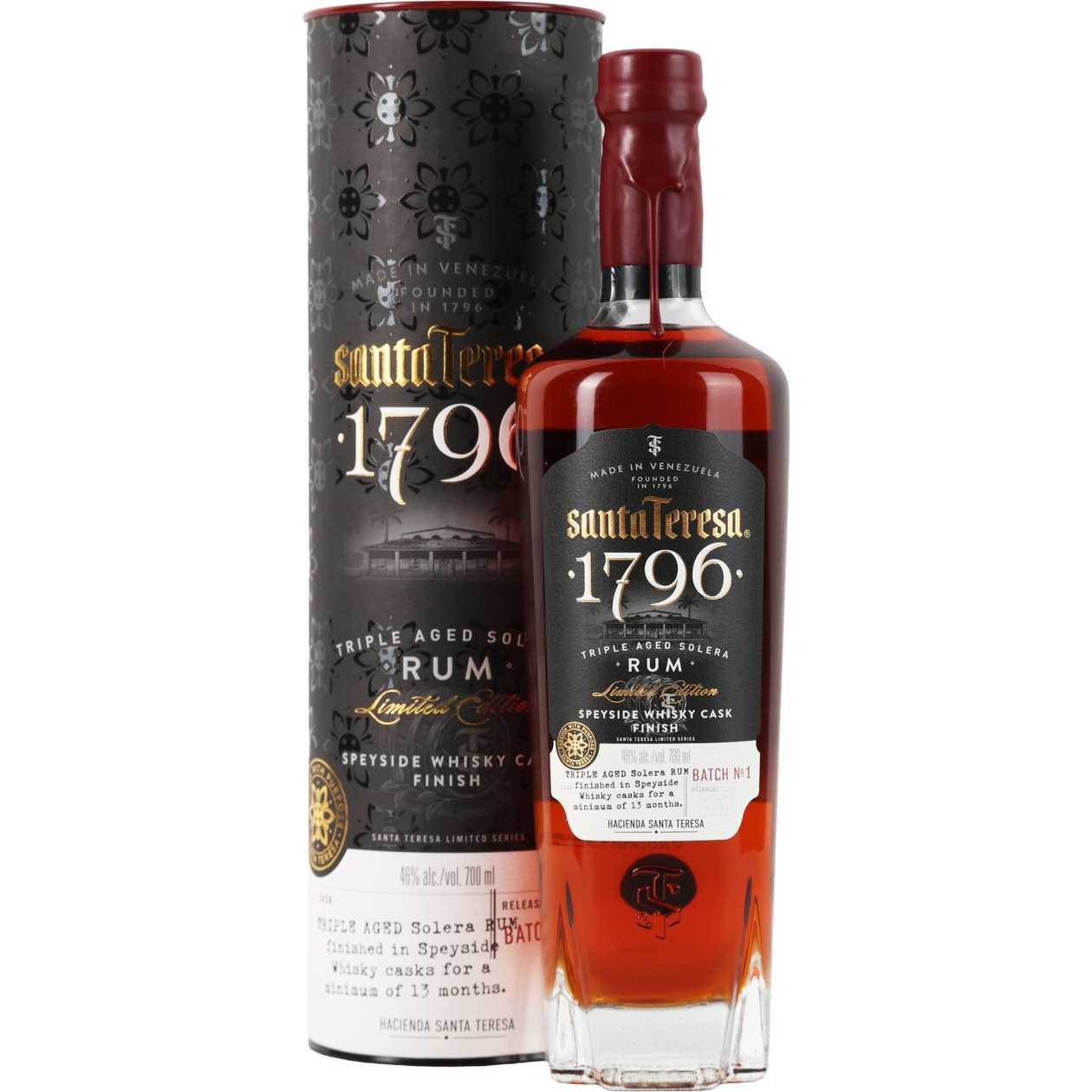 Santa Teresa 1796 Rum Speyside Whisky Cask Finish