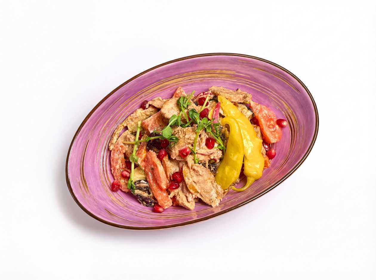 Svanetian Salad with Double Chicken (300g)