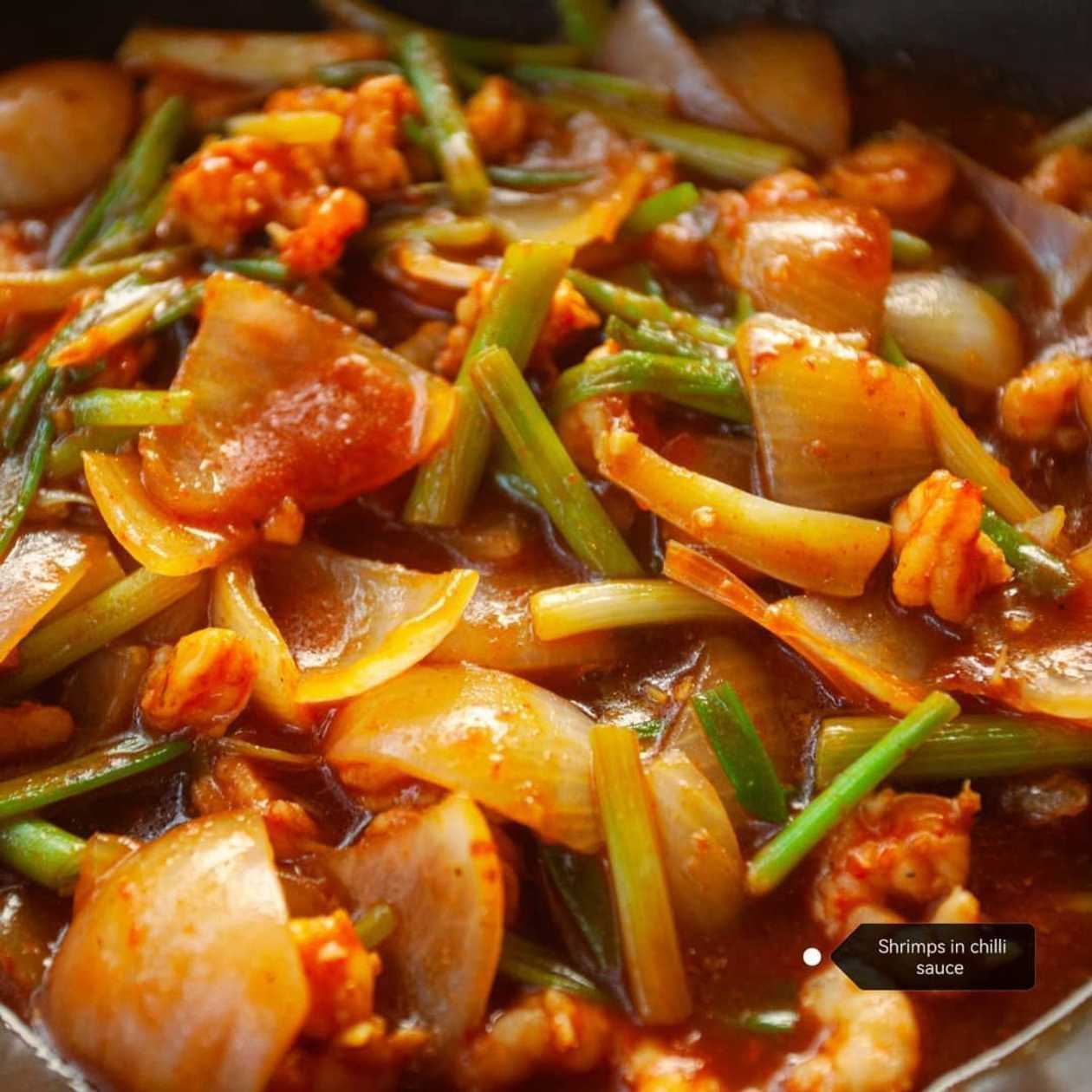 Shrimp in Chilli