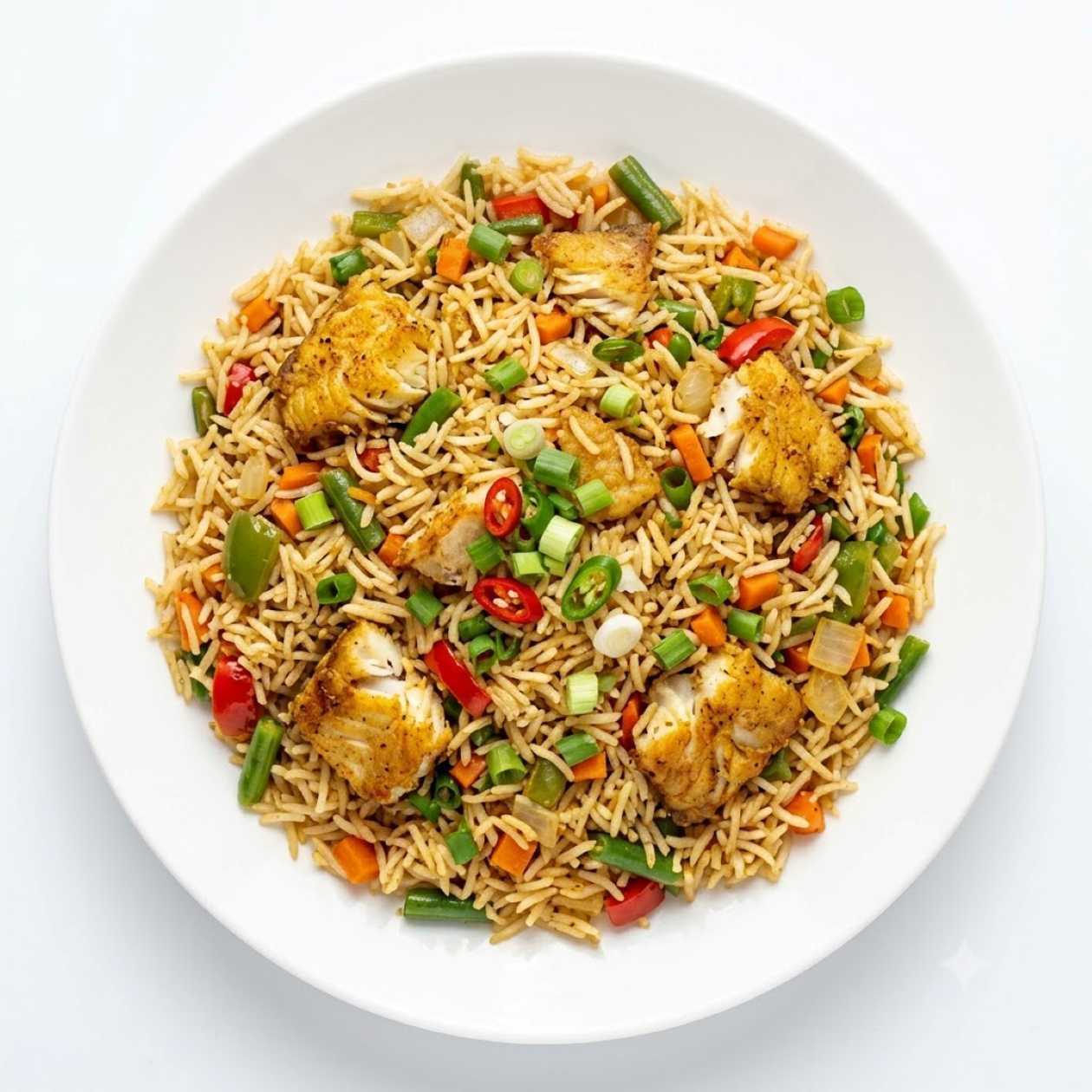 Fish Fried Rice