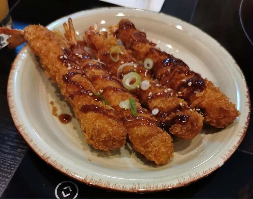 Pequeno Almoço Sushi , tempura  4