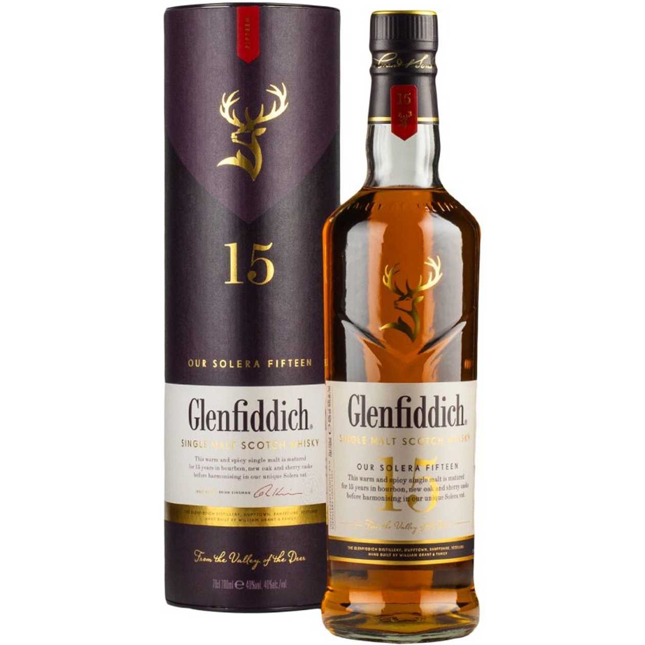 Glenfiddich 15 Year Old Our Solera Fifteen Whisky