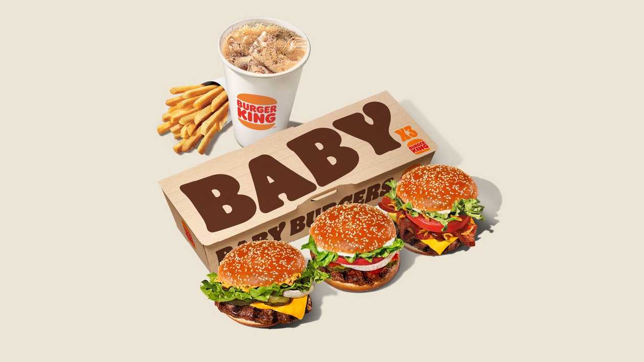 Baby Burgers Regular Meal