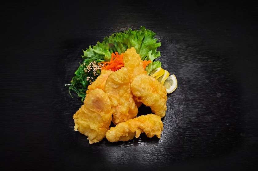Salmon Tempura 6 pcs