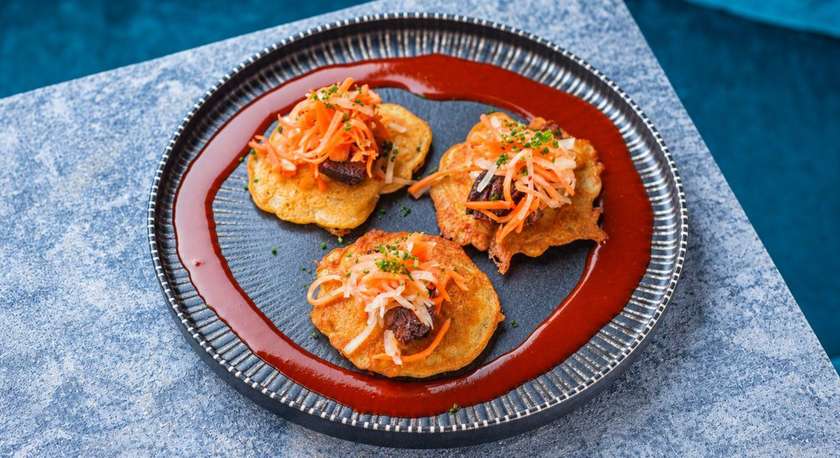 KIMCHI PANCAKES