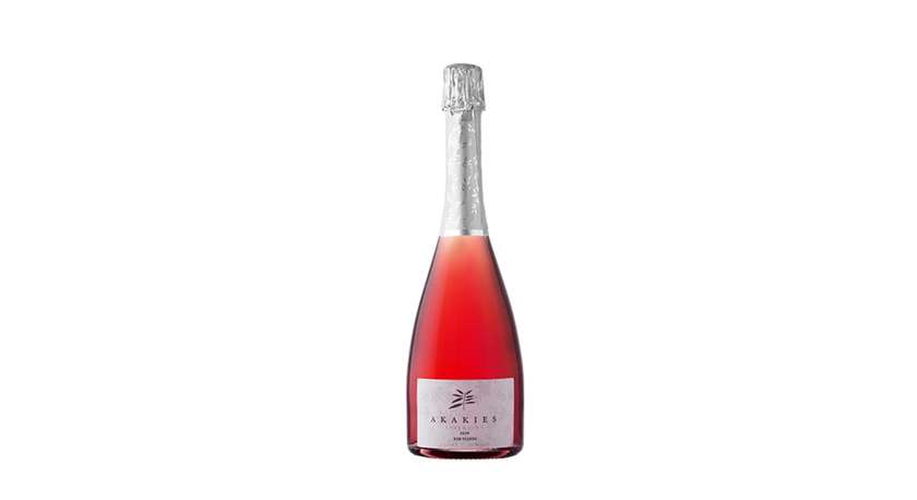 AKAKIES SPARKLING ROSE SEC, GREECE