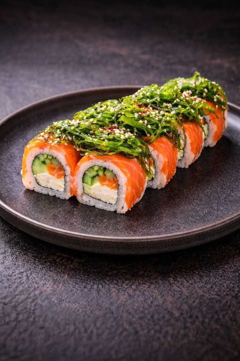 Philadelphia Wakame Salmon