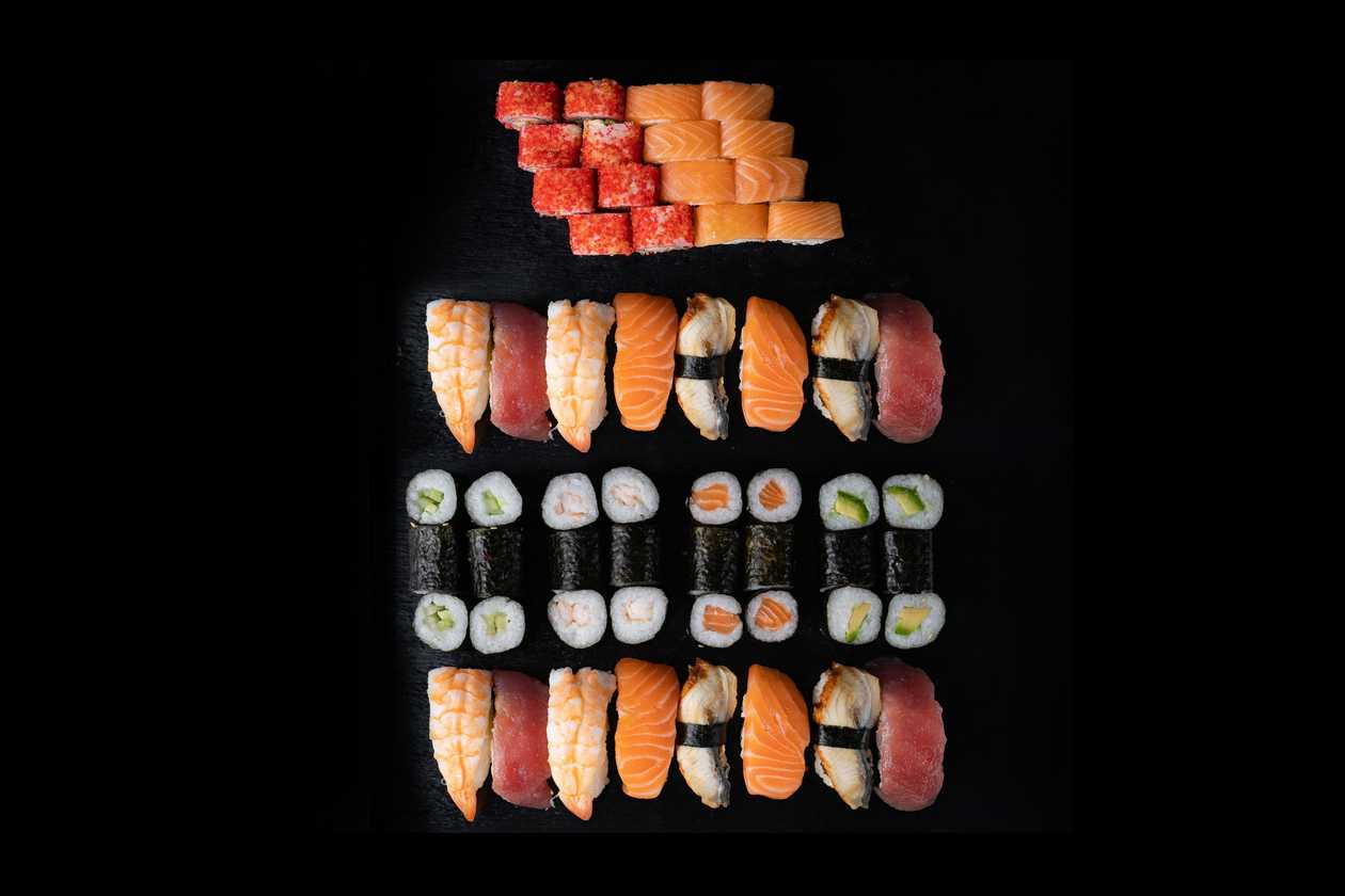 N18. Sushi Set 56 pcs