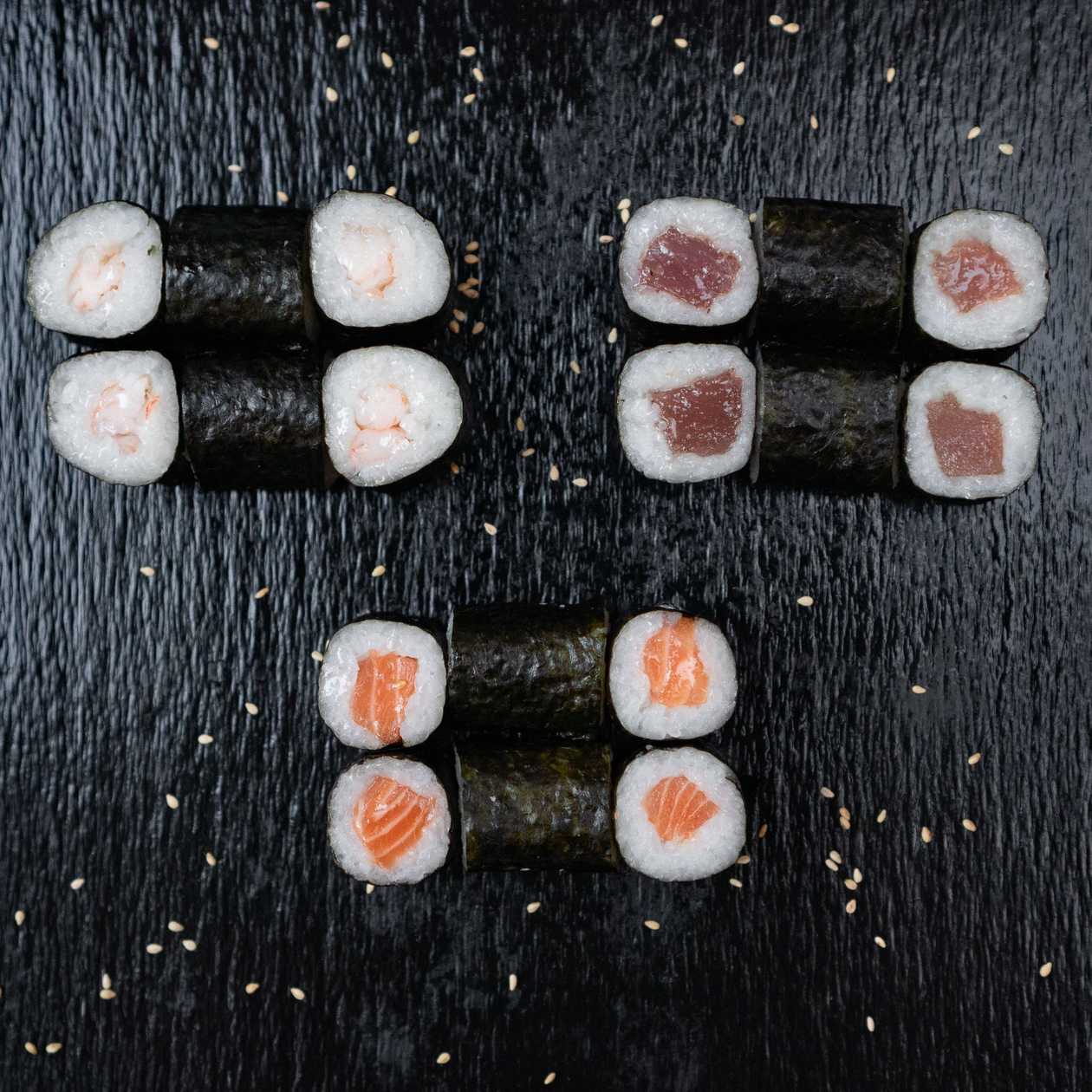 N3. Sushi set 18 pcs
