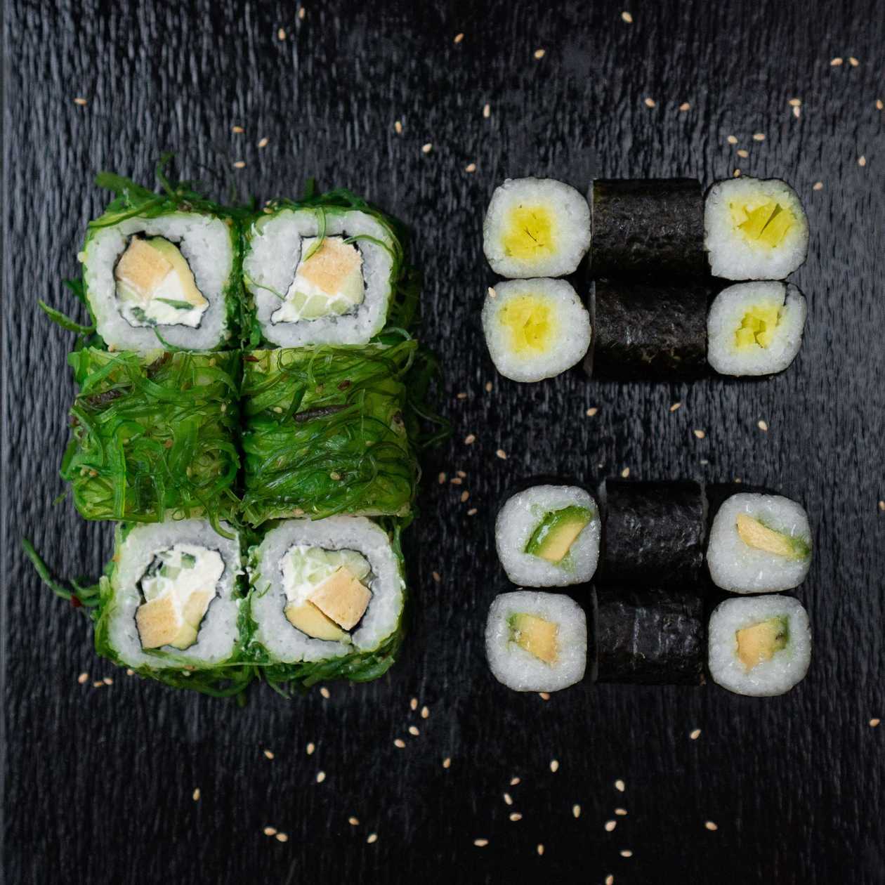 N27. Vegetarian Sushi Set (20 pcs)