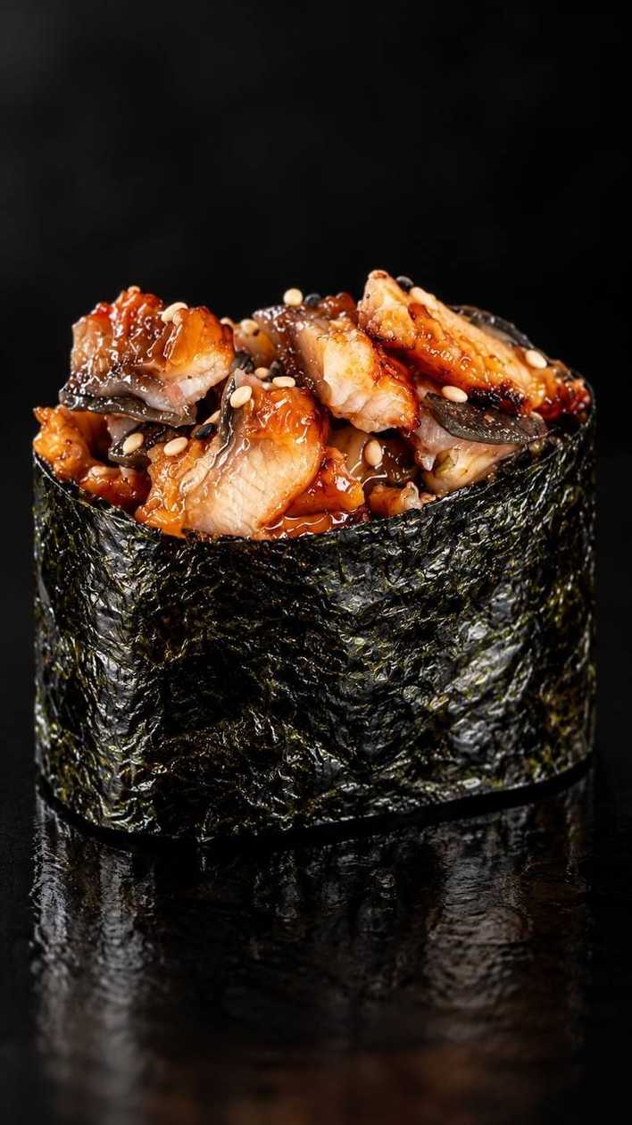 Spicy Unagi Gunkan