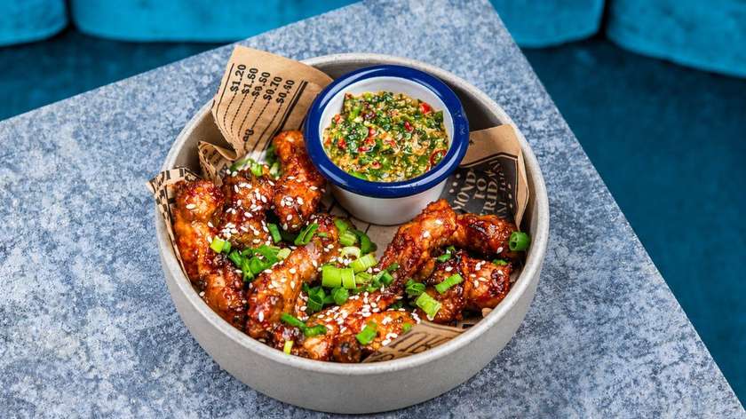 HONEY PORK WITH CHIMICHURRI