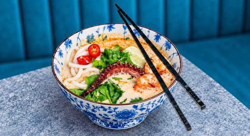SEAFOOD COCONUT RAMEN