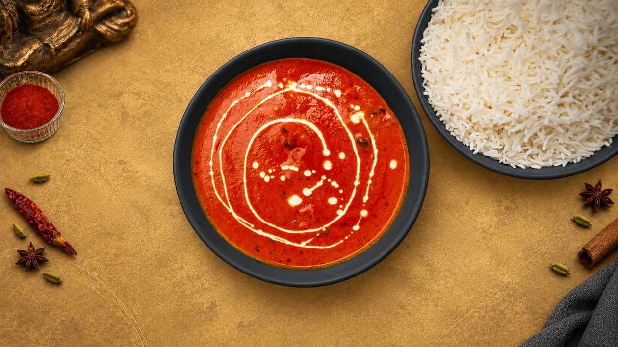 Butter Chicken with Basmati Rice