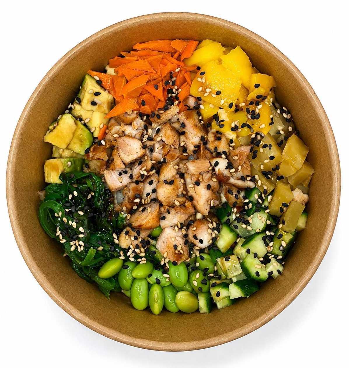 Grilled Chicken Poke Bowl (300g)