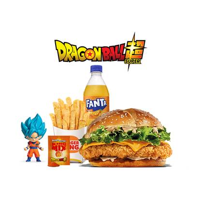 Chicken Krispper® Super Saiyan Meal with Figure