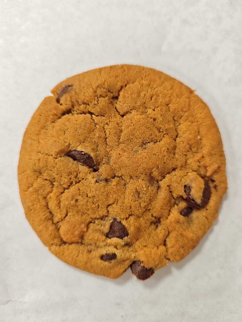 Cookie tekvicová s čokoládovými kúskami