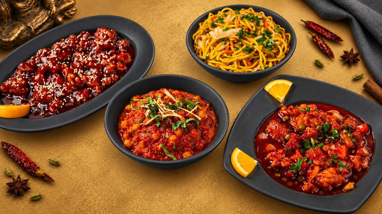 Asian & Indian Family Feast