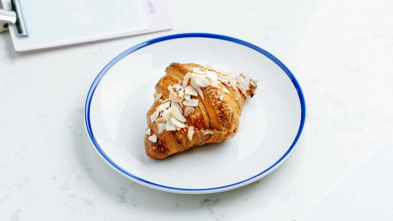 Croissant with almond cream