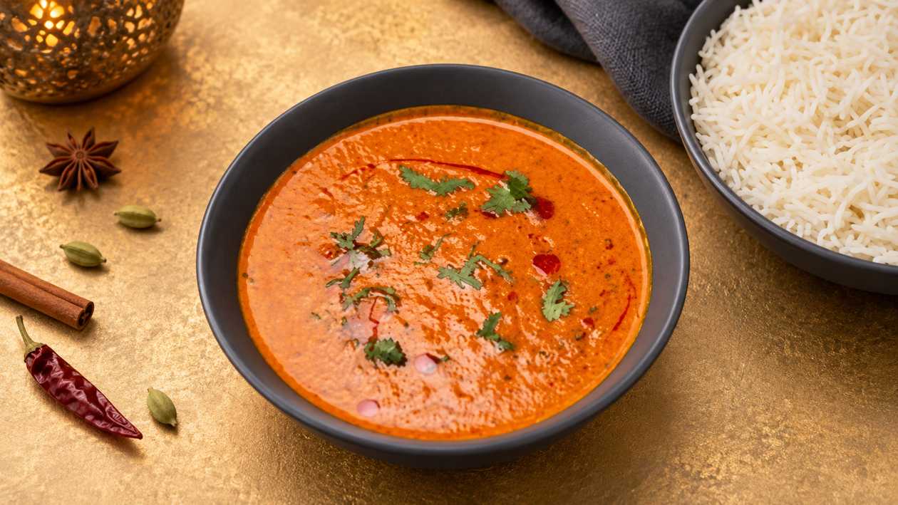 Balti Paneer + Basmati RIce