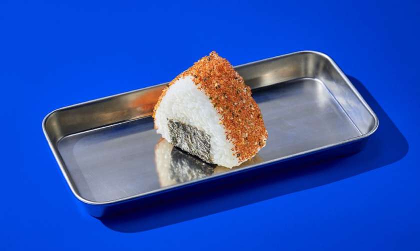 Onigiri Pickled Quail Egg + Tofu & Green Onion