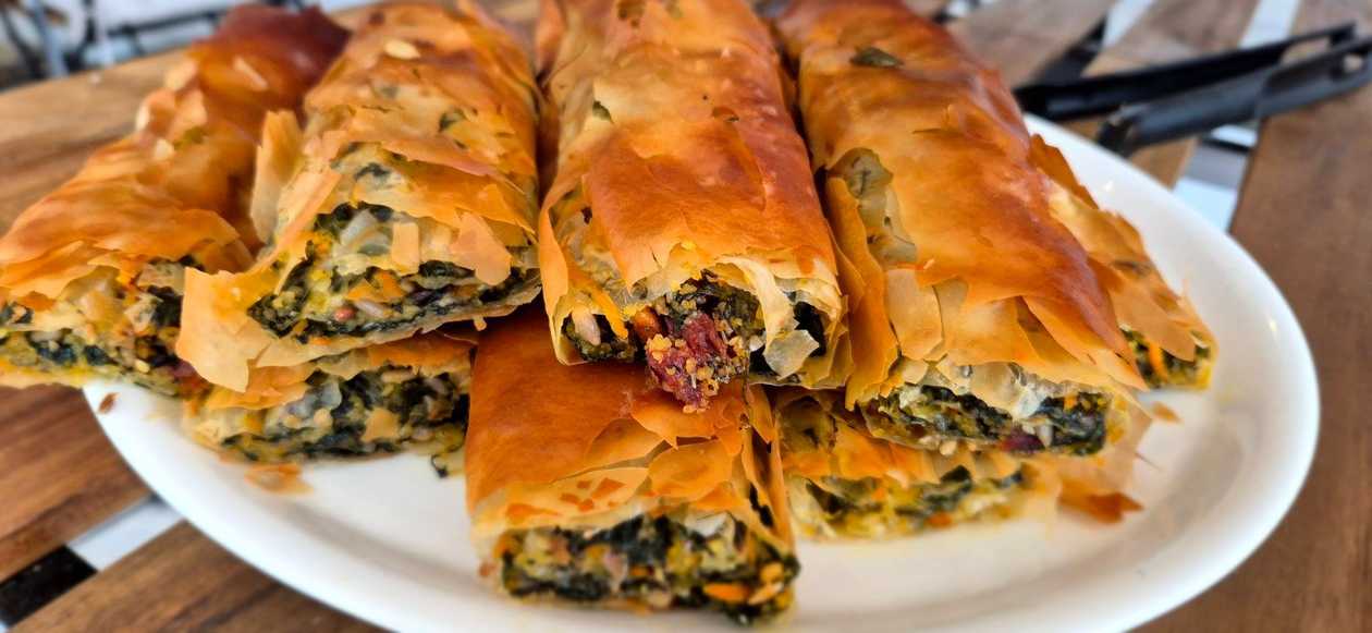 Vegetable pastries