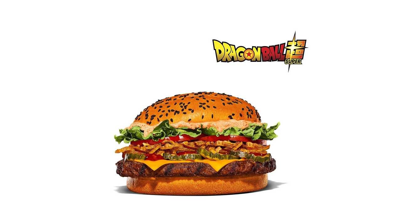 Super Saiyan Plant-Based Whopper