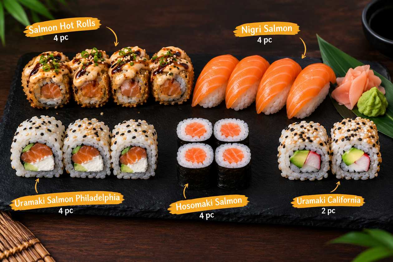 🎁 2x1  Sushi Classic 🍥 18pcs