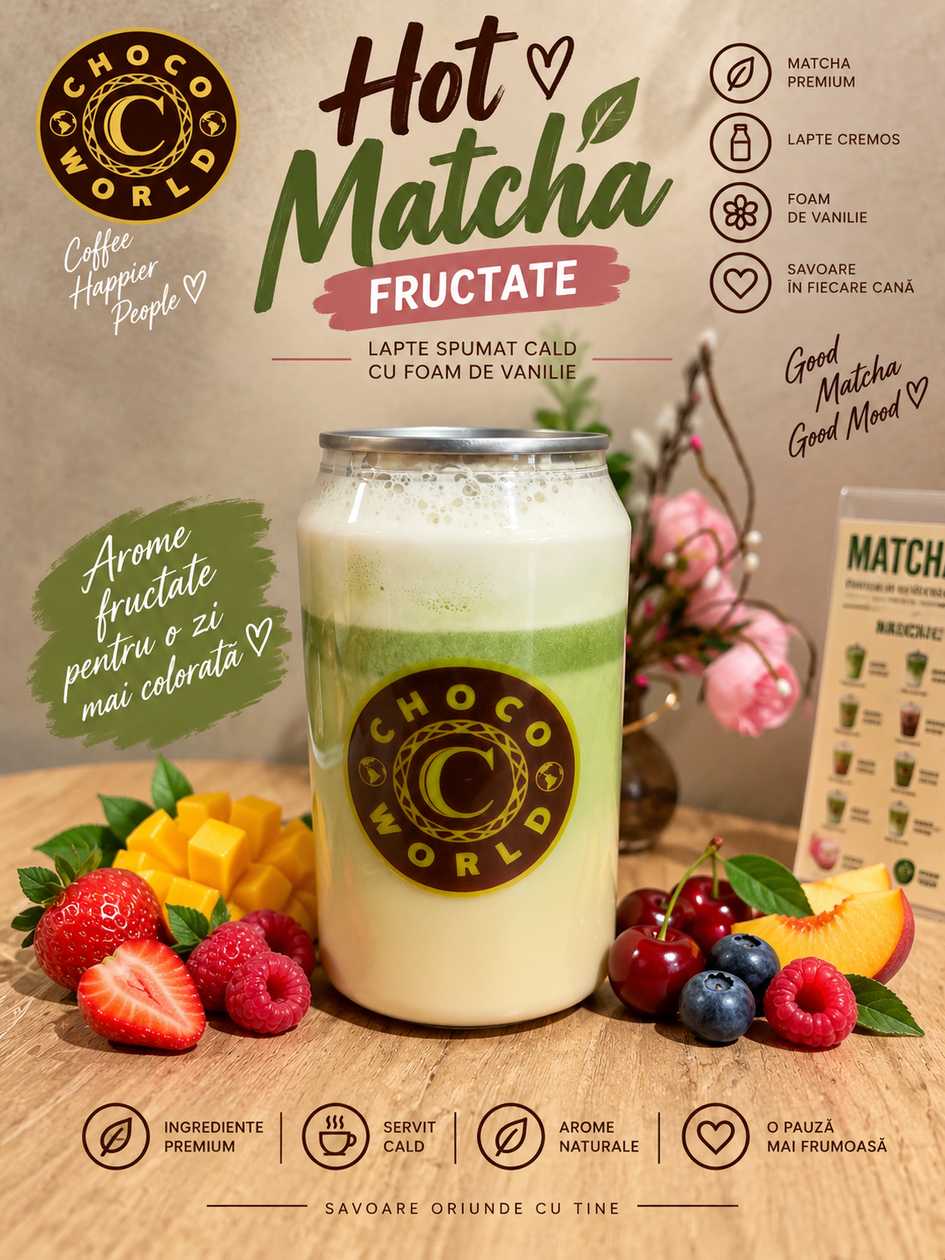 Hot Matcha - Fructate