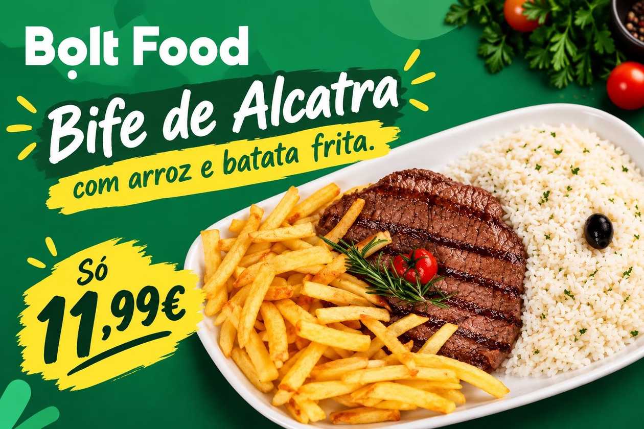Bife de Alcatra com Fritas