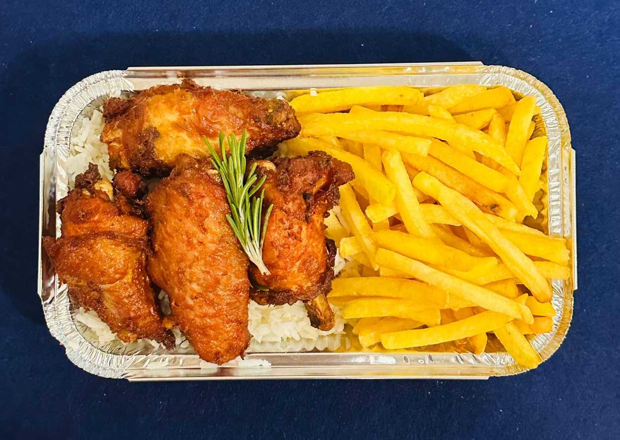 Asinhas de Frango Frita