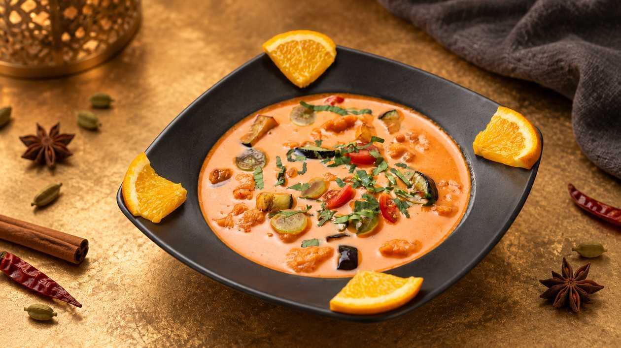 Red Thai Curry with King Prawns